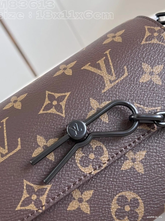 WIS LOUIS Wallet-18*11*6.5CM VUITTON Steamer Wearable 0718